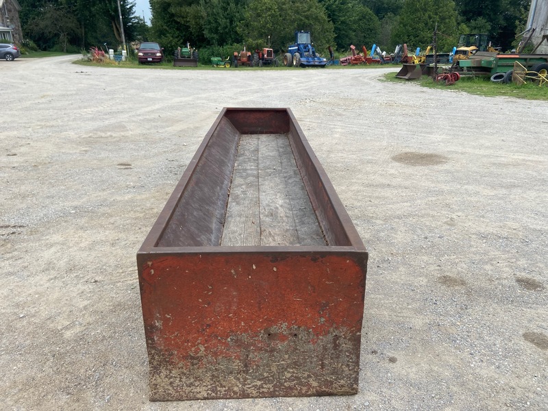 Hay/Forage/Livestock  Mineral Feeder - 14' x 3' Photo